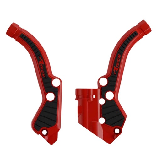 Rtech Gas Gas MC 50 2023-2026 Red/Black Frame Protectors