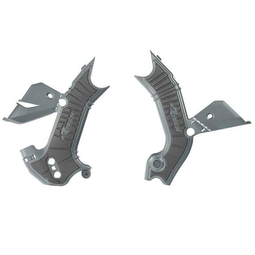 Rtech Kawasaki KX 250 X 2025 Grey/Black Frame Protectors