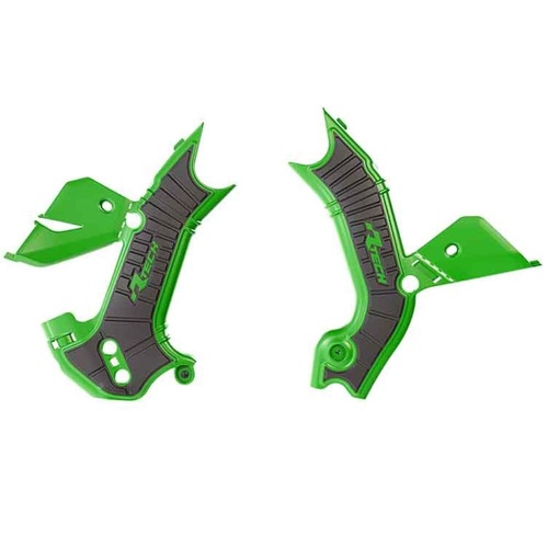 Rtech Kawasaki KX 250 F 2025 Green/Black Frame Protectors
