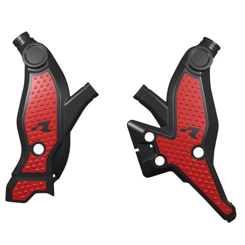 Rtech Yamaha T7 Revolution Black/Red Frame Protectors XTZ 690 TENERE (T7) 2019-2024
