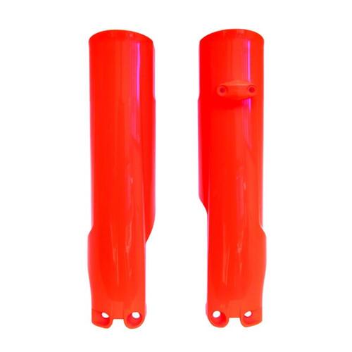 Rtech Husqvarna Neon Orange Fork Protectors FC 450 ROCKSTAR EDITION 2022-2023