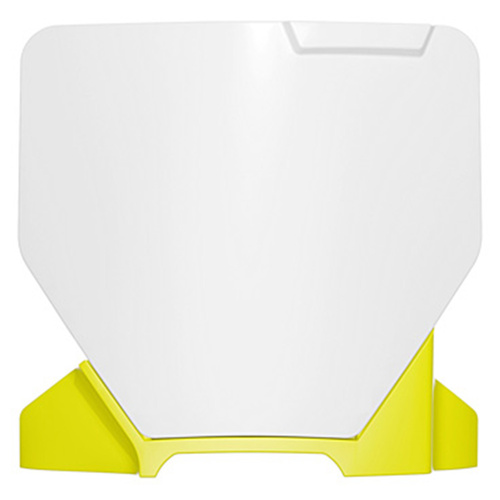 Rtech Husqvarna TC 65 2024-2025 White/Yellow Front Plate