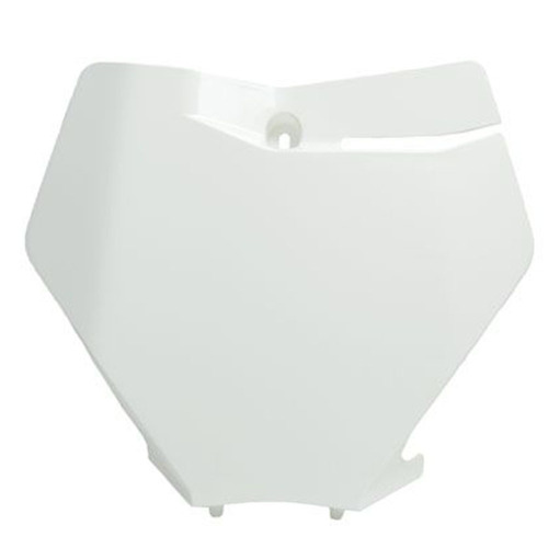 Rtech KTM 125 SX 2019-2022 White  Front Plate