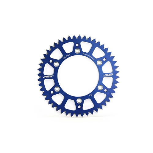RHK Gas Gas MC 65 2021-2024 (47T) Blue Warrior Alloy Sprocket