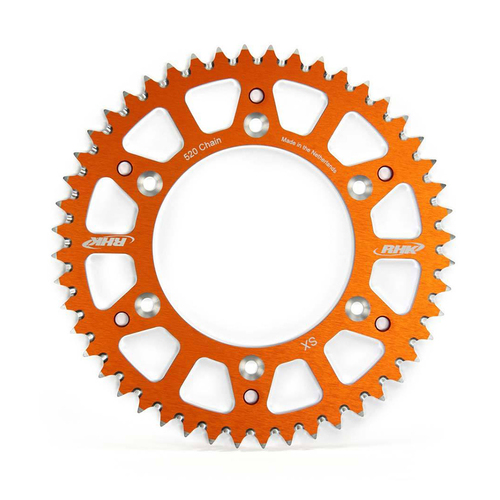RHK Gas Gas EX 250 F 2021-2024 (49T) Orange Warrior Alloy Sprocket