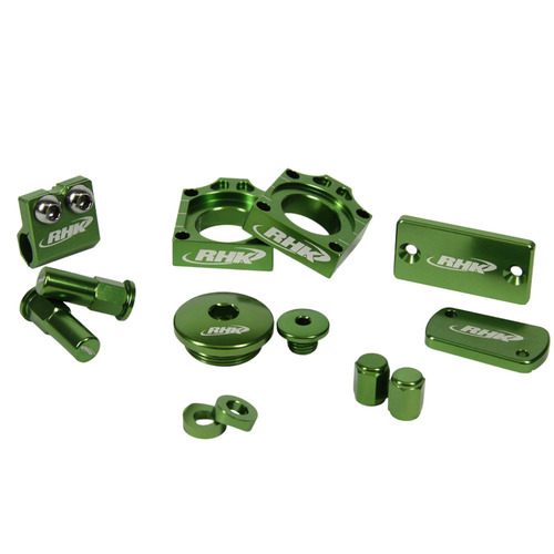 RHK Kawasaki Green Bling Kits KX 125 2003-2008