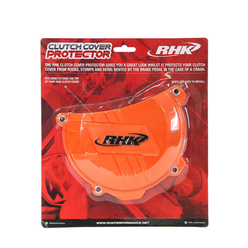 RHK KTM 250 SX-F 2013-2015 Orange Clutch Cover Protectors
