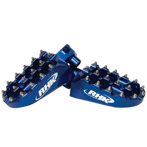 RHK Husqvarna FX 450 2023 Blue Pursuit Footpegs