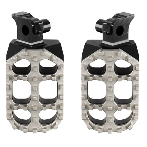 RHK Yamaha YZ 125 1997-2025 Black Pursuit Adjustable Footpegs