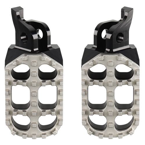 RHK Kawasaki KX 450 X 2022-2024 Black Pursuit Adjustable Footpegs