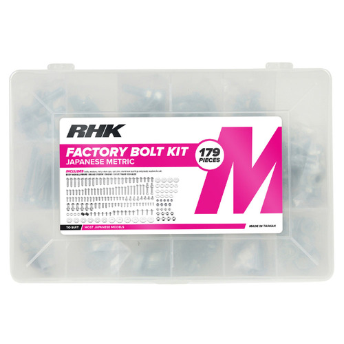 RHK Japanese Metric Factory Bolt Kits - 179 Pieces