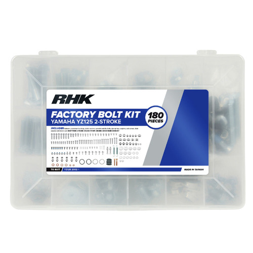 RHK Yamaha - YZ125 Factory Bolt Kits - 180 Pieces