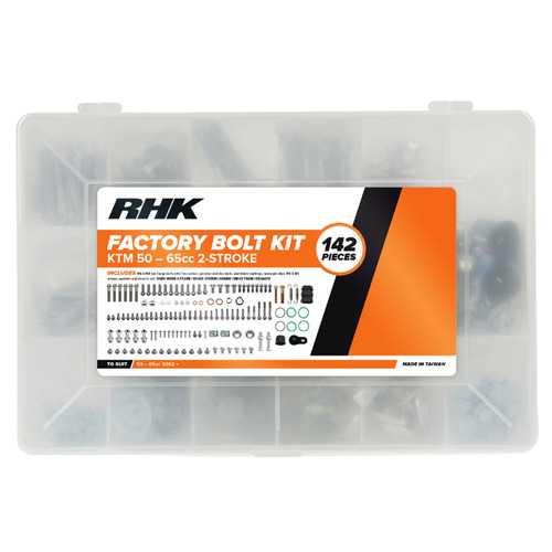 RHK KTM - 50-65cc Factory Bolt Kits - 142 Pieces