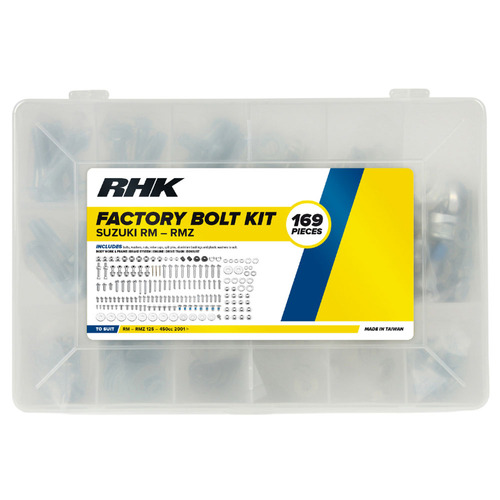 RHK Suzuki - RM-RMZ Factory Bolt Kits - 169 Pieces