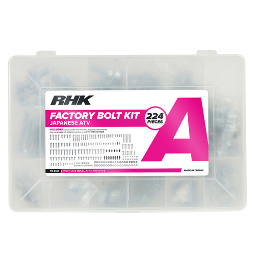 RHK Japanese ATV Factory Bolt Kits - 224 Pieces