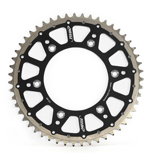 RHK Suzuki DR 350 1990-1999 (51T) Black Fusion Aluminium/Steel Sprocket