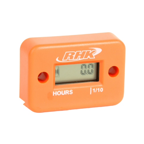 RHK Orange Hour Meter - Includes Free Mounting Bracket
