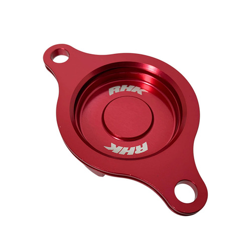 RHK Husqvarna Red Oil Filter Cover FC 450 ROCKSTAR EDITION 2018-2023
