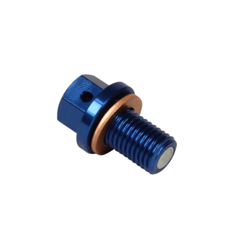 RHK Kawasaki Blue Magnetic Sump / Drain Plug