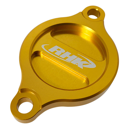 RHK Suzuki Gold Oil Filter Cover RM-Z 450 2005-2024