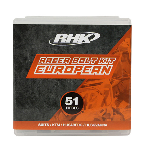 RHK Husqvarna Racer Bolt Kits - 50 Pieces