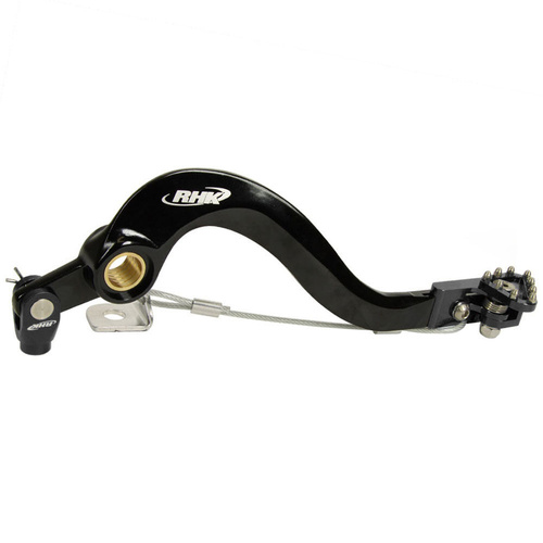 RHK Husqvarna FE 450 2017-2022 Black Forged Alloy Brake Pedals