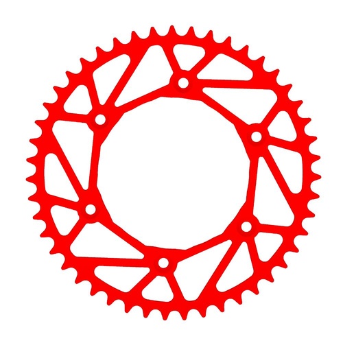 RHK Husqvarna WRE 125 1996-2013 (52T) Red Super Lite Steel Sprocket