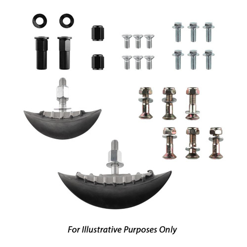 RHK Husqvarna Black Wheel Set Accessories Kit