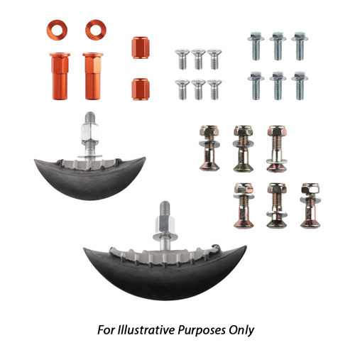 RHK Husqvarna Orange Wheel Set Accessories Kit