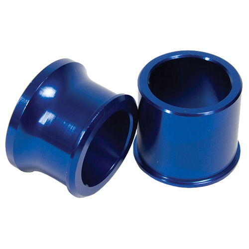 RHK Yamaha Blue Axle Spacers Front