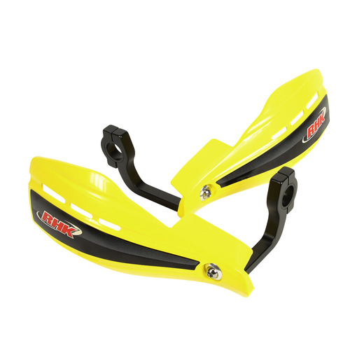 RHK Yellow XS MX Handguards - Includes Mounting Kit