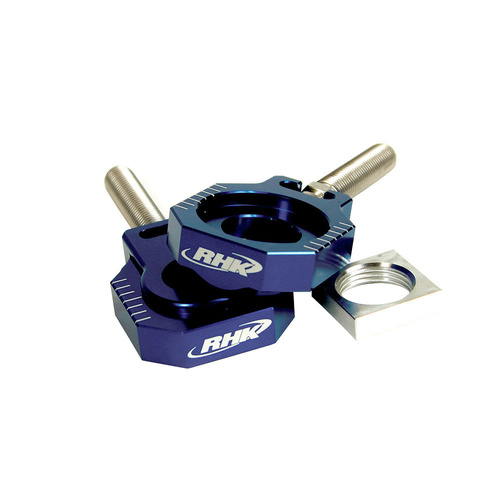 RHK KTM 300 SX 2023 Blue Axle Blocks / Lollipop Style