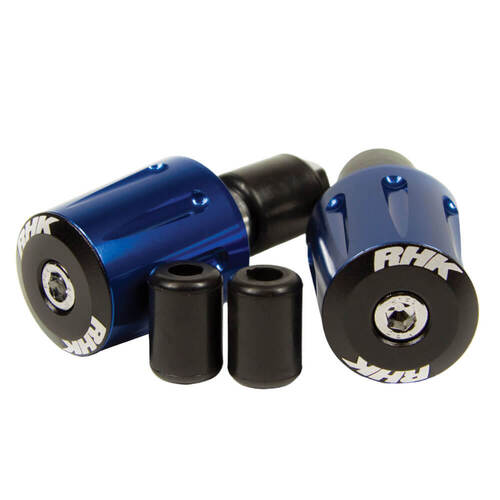 RHK Blue Heavy Duty Handlebar Bar Ends