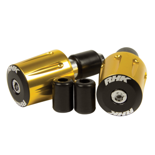 RHK Gold Heavy Duty Handlebar Bar Ends