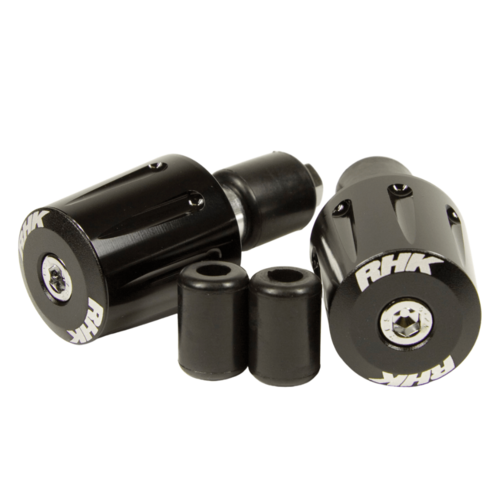 RHK Black Heavy Duty Handlebar Bar Ends