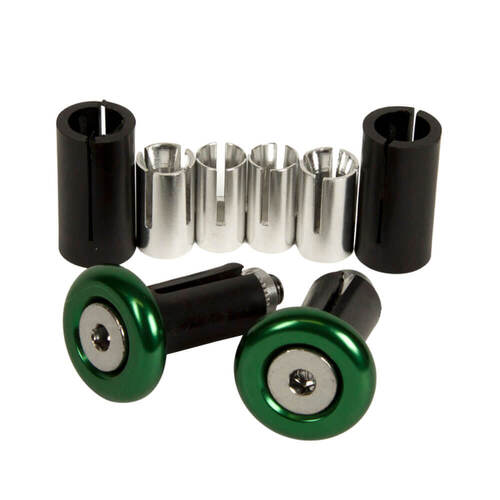 RHK Green Handlebar Bar Ends