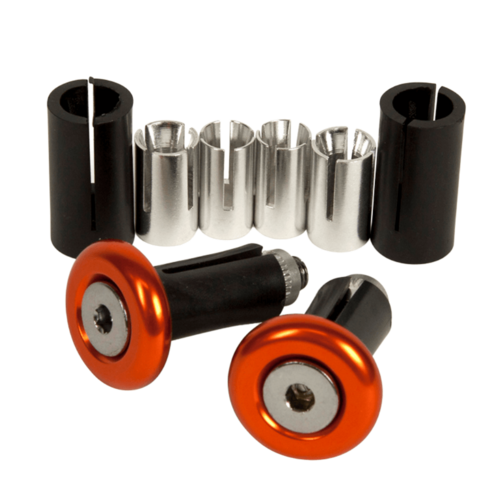 RHK Orange Handlebar Bar Ends