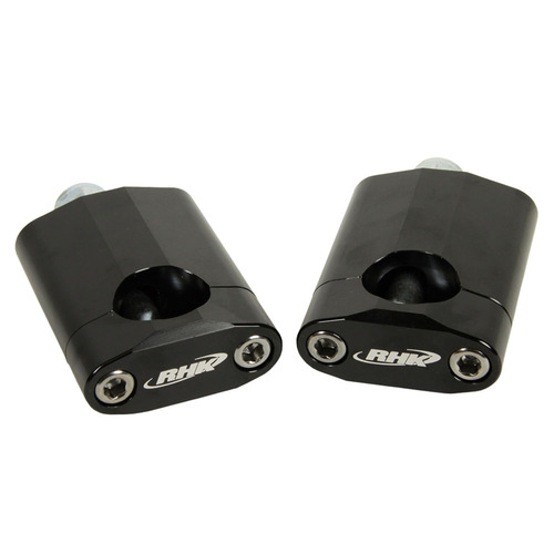 RHK Universal 1 1/8 Rubber M12 Bolt 60mm Black (RHKBMK-04) Handlebar Mount