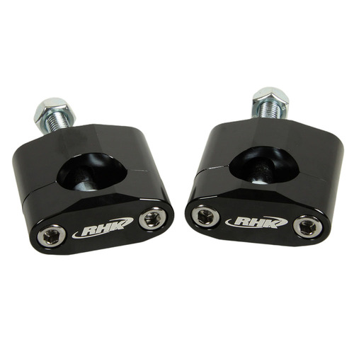 RHK Universal 1 1/8 Rubber M10 Bolt 35mm Black (RHKBMK-09) Handlebar Mount