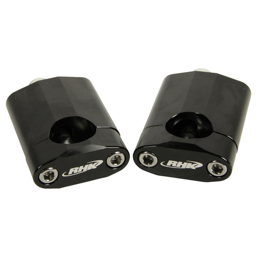 RHK Universal 1 1/8 Rubber M10 Bolt 60mm Black (RHKBMK-10) Handlebar Mount
