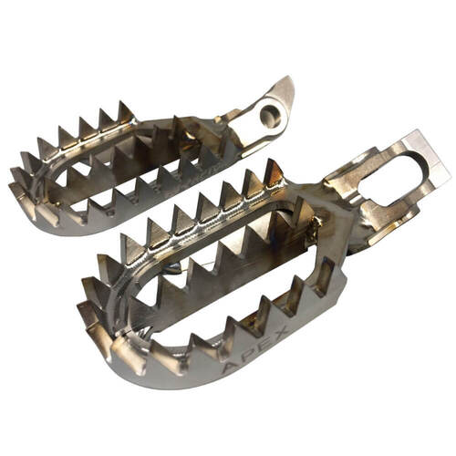 Raptor Titanium Beta Apex Footpegs RR 125 RACING 2020-2024 (5 Down & 5 Back)