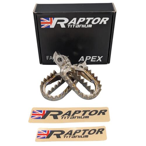 Raptor Titanium TM Apex Footpegs