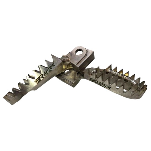 Raptor Titanium Kawasaki KX 100 1998-2021 Apex Footpegs (Standard)
