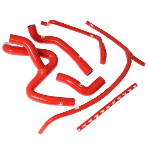 Samco Sport Aprilia Red Radiator Hose Kit DORSODURO 1200 2010-2015 (APR-9)