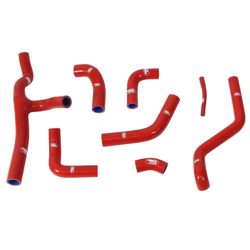 Samco Sport Ducati Red Radiator Hose Kit ST4 S 2001-2005 (DUC-14)