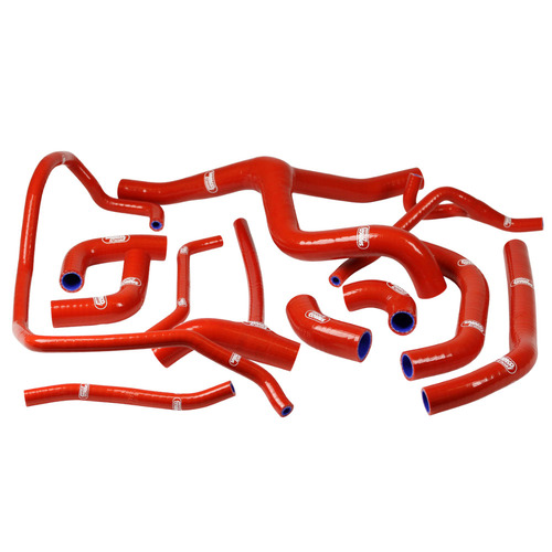 Samco Sport Ducati Red Radiator Hose Kit DIAVEL 1200 2011-2018 (DUC-21)