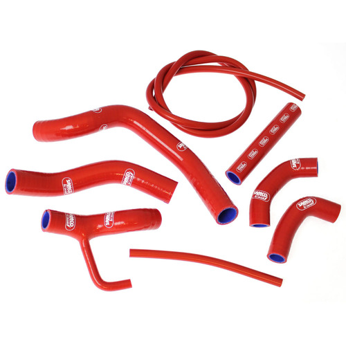 Samco Sport Ducati Red Radiator Hose Kit MULTISTRADA GRAN TURISMO 2010-2014 (DUC-22)