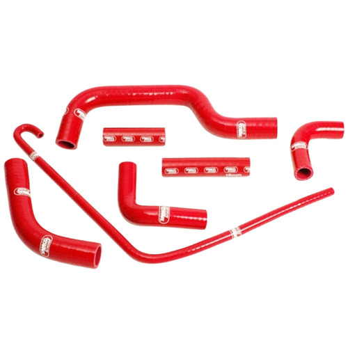 Samco Sport Ducati Red Radiator Hose Kit MONSTER S4 R 2001-2008 (DUC-3)