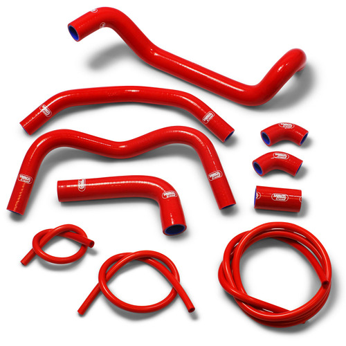 Samco Sport Ducati Red Radiator Hose Kit MULTISTRADA V4 2022-2025 (DUC-37)