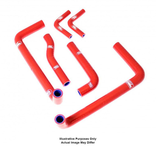 Samco Sport Ducati Red Radiator Hose Kit 999 S 2005-2006 (DUC-8)
